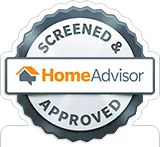 Screened and Approved Home Advisor badge
